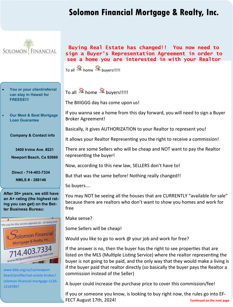 December 2024 - Our 1% Listing eNewsletter Hawaii what's my home worth low inventory home prices and current interest rates for REALTORS