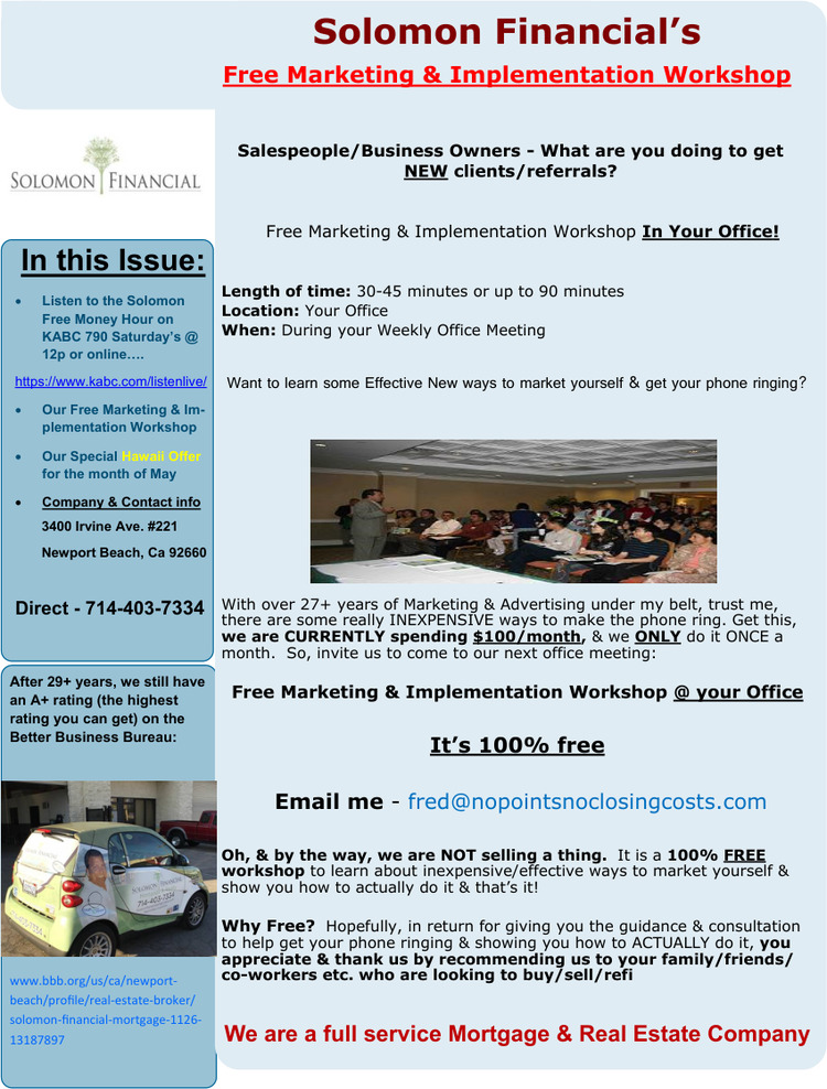 December 2024 - Our 1% Listing eNewsletter Hawaii what's my home worth low inventory home prices and current interest rates for REALTORS